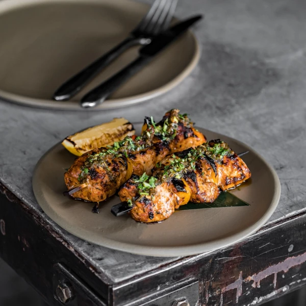 Chicken Anticucho (2-skewers)